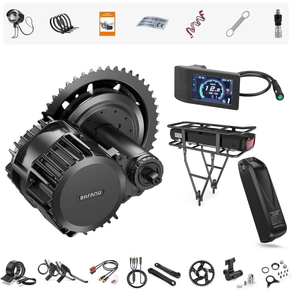 8FUN 48-52V 1000W Mid-Drive Electric Bike Motor Conversion Kit