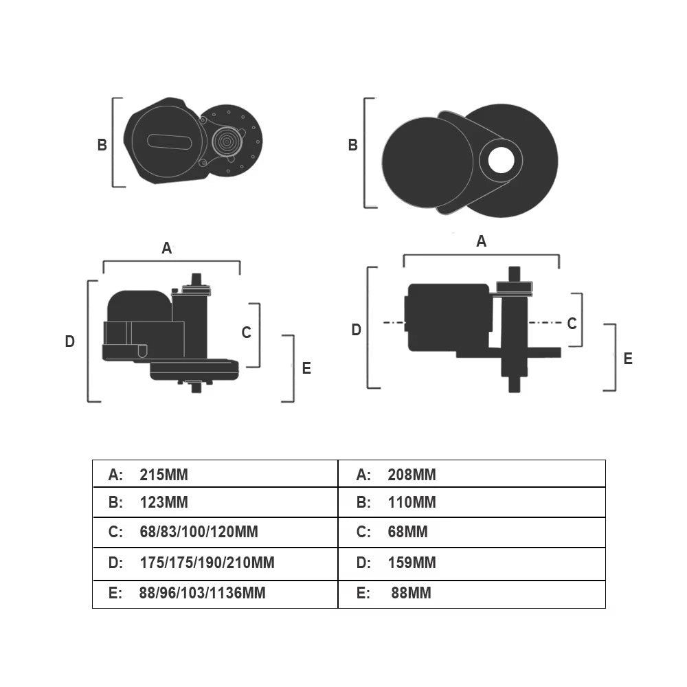 8FUN 36V 500W Mid-Drive Electric Bike Motor Conversion Kit