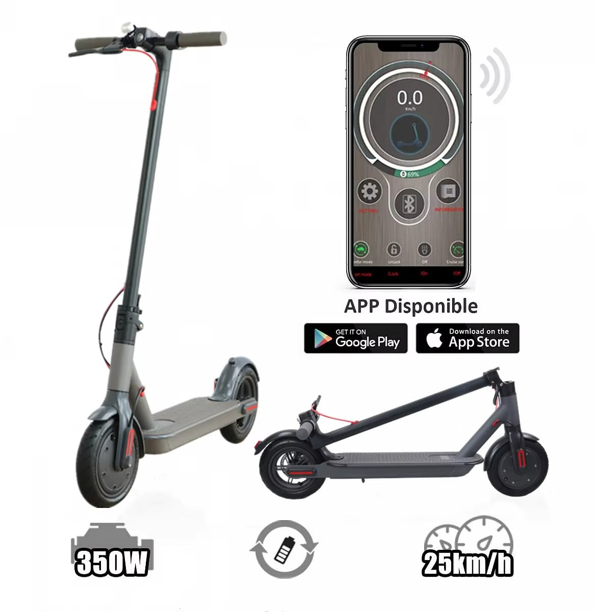 UrbanGlide Pro Foldable Electric Scooter